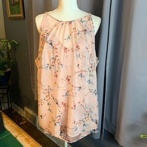 White House Black Market sleeveless blouse